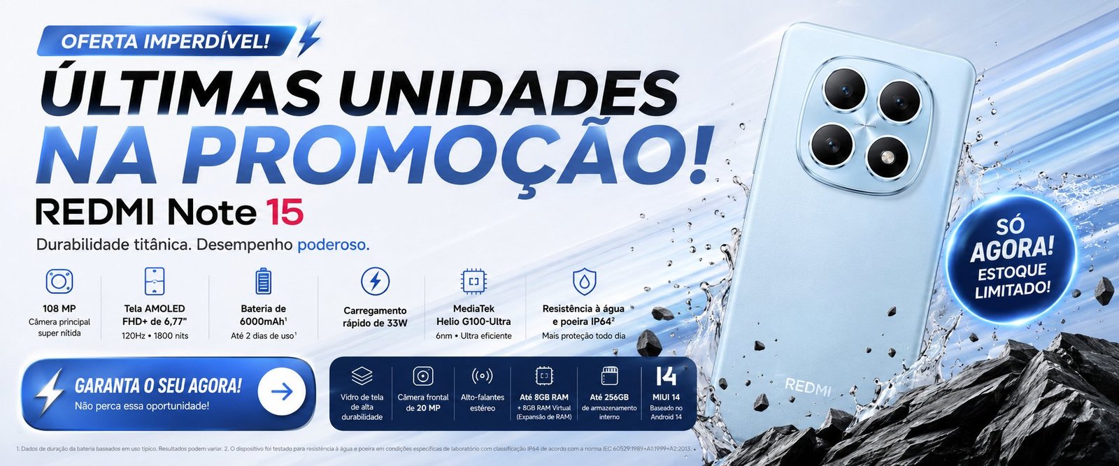 Redmi Note 15 — Ver Oferta