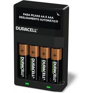 Duracell Carregador Pilhas Recarregáveis AA e AAA