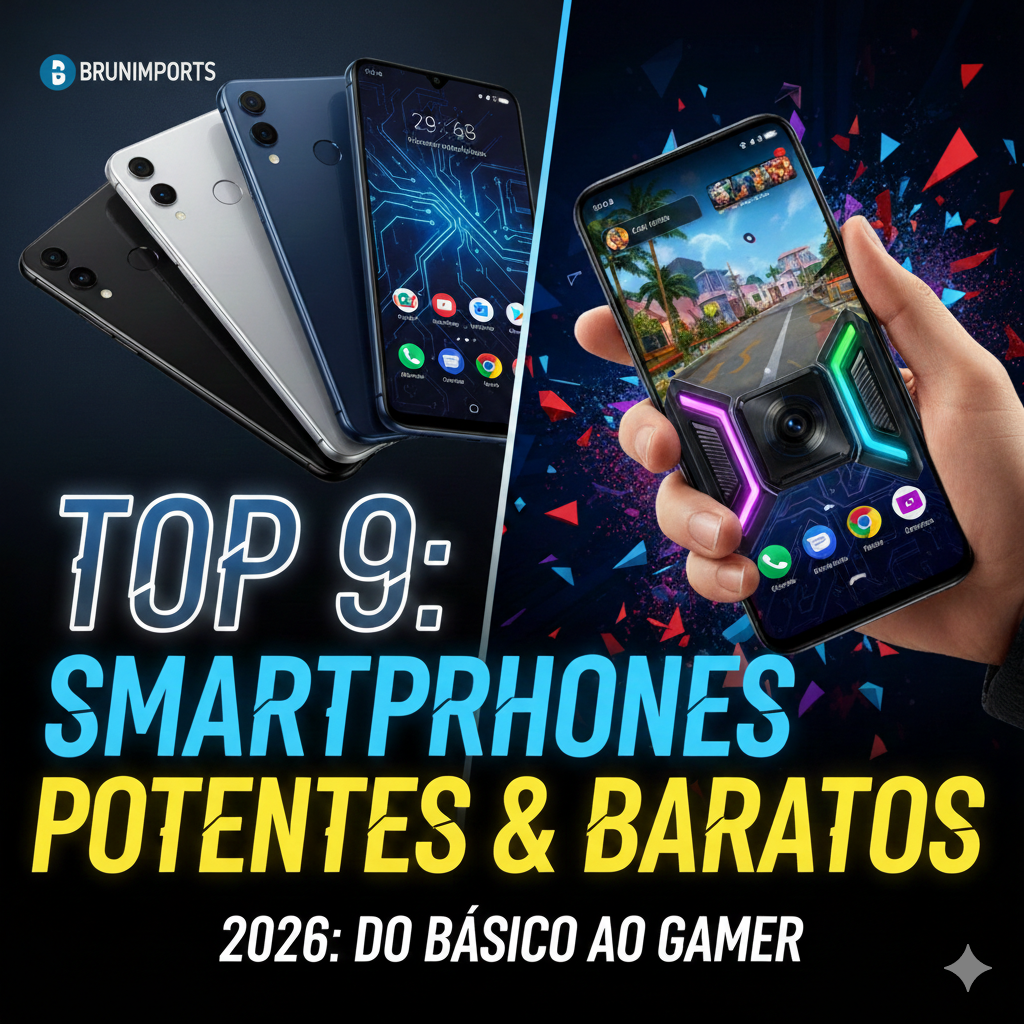 TOP 9 Smartphones Potentes e Baratos para Comprar em 2026